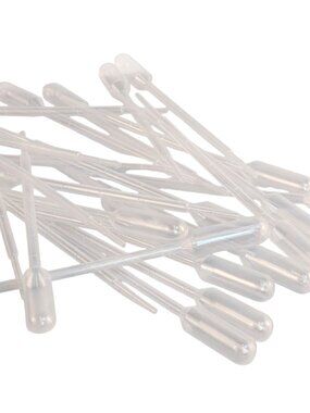 Clear Plastic Dropers Transfer Pipettes For Resin Art & Craft Use  Set Of 24